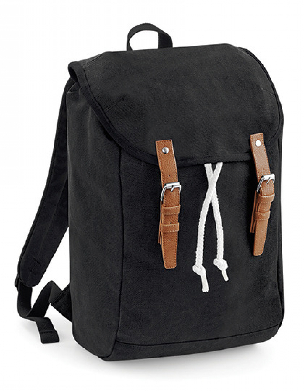 Vintage Rucksack schwarz